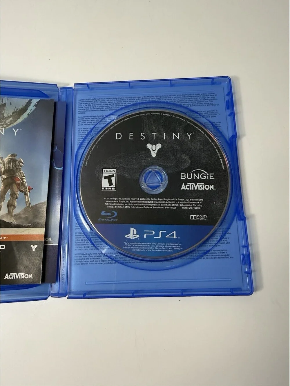 PS4 “Destiny” Video Game For Play Station 4 ~ Rated Teen ~ Bungie Activision EUC